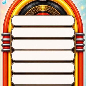 Playlist Bingo 100 sheets random